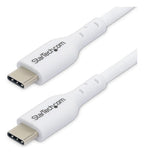 StarTech.com USB2CC1MNCWHE USB cable USB 2.0 39.4" (1 m) USB C 0.48 Gbit/s 60 W White