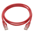 Tripp Lite N201-004-RD networking cable Red 47.2" (1.2 m) U/UTP (UTP)