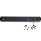 StarTech.com USB3SDOCKDD laptop dock/port replicator Wired USB 3.2 Gen 1 (3.1 Gen 1) Type-B Black, Silver