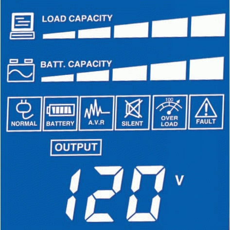 CyberPower CP850AVRLCD uninterruptible power supply (UPS) Line-Interactive 0.85 kVA 510 W
