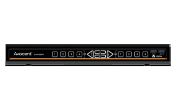 Vertiv SV Universal DP/H Desktop Matrix 2x4 KVM KVM switch Black