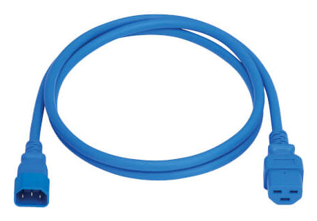 Eaton P037-005-ABL power cable Blue 23.6" (0.6 m) C14 coupler C21 coupler