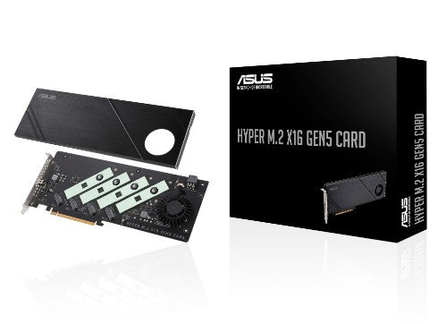 ASUS Hyper M.2 x16 Gen5 Card interface cards/adapter Internal