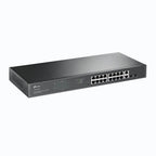 TP-Link TL-SG1218MP network switch Unmanaged Gigabit Ethernet (10/100/1000) Power over Ethernet (PoE) 1U Black