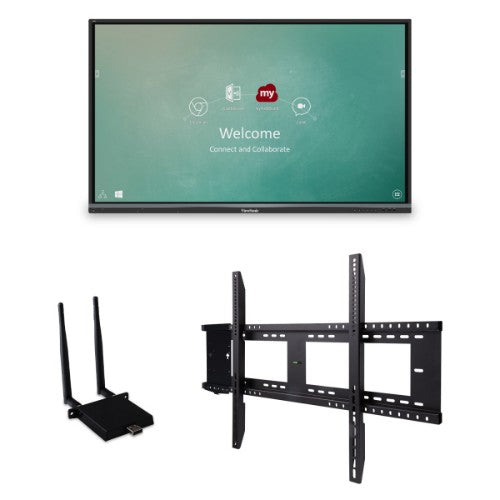 Viewsonic IFP5550-E1 interactive whiteboard 55" 3840 x 2160 pixels Touchscreen Black