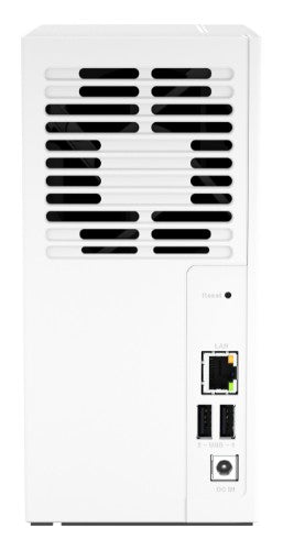 QNAP TS-233 NAS Tower ARM Cortex-A55 2 GB 0 TB QNAP QTS White