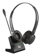 Adesso Xtream P400 Headset Wired & Wireless Head-band Business/Everyday USB Type-C / USB Type-A Bluetooth Charging stand Black