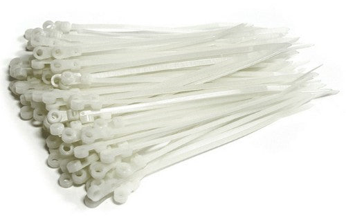 StarTech.com TCV155 cable tie Nylon White 100 pc(s)