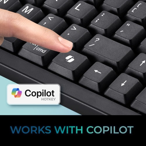 Adesso AKB-445UB keyboard Universal USB QWERTY US English Black