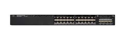 Cisco WS-C3650-24PDM-L Managed L2 Gigabit Ethernet (10/100/1000) Power over Ethernet (PoE) 1U Black