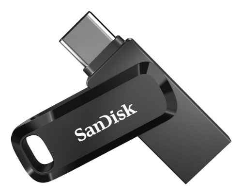 SanDisk Ultra Dual Drive Go USB flash drive 128 GB USB Type-A / USB Type-C 3.2 Gen 1 (3.1 Gen 1) Black