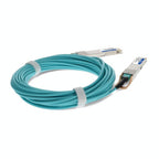 AddOn Networks QSFPDD4-400G-AOC1M-AO InfiniBand/fibre optic cable 39.4" (1 m) QSFP-DD AOC Aqua color