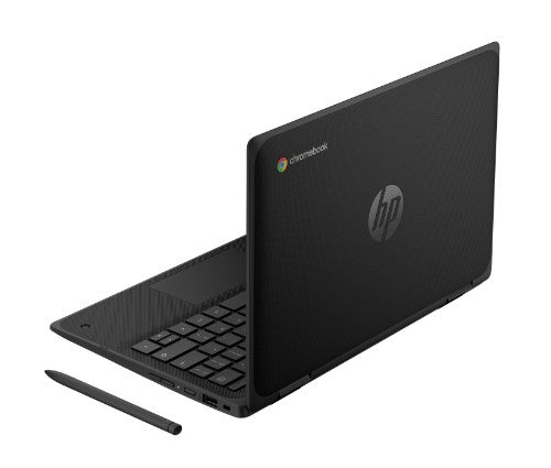 HP Fortis Flip G1m MediaTek 520 Hybrid (2-in-1) 11.6" Touchscreen HD 4 GB LPDDR4x-SDRAM 32 GB eMMC Wi-Fi 6 (802.11ax) ChromeOS Black