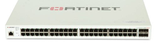 Fortinet FortiSwitch 248E-FPOE Managed L2 Gigabit Ethernet (10/100/1000) Power over Ethernet (PoE) 1U White
