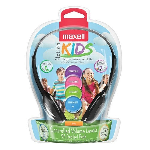Maxell Action Kids Headset Wired Head-band Calls/Music Multicolor