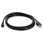 AddOn Networks USB2MICROUSB6 USB cable USB 2.0 72" (1.83 m) USB A Micro-USB B Black