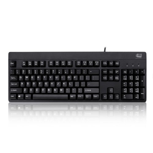 Adesso EasyTouch 630UB keyboard Universal USB QWERTY US English Black