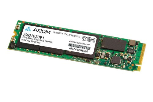 Axiom AXG102091 internal solid state drive 4 TB M.2 PCI Express 4.0 NVMe 3D NAND