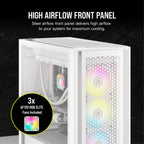 Corsair iCUE 5000D RGB Airflow Midi Tower White