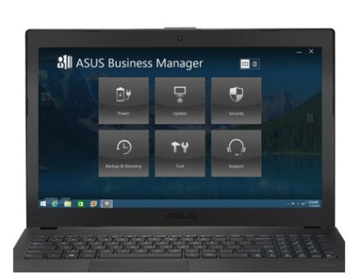 ASUSPRO P2540UB-XB71 Intel® Core™ i7 i7-8550U Laptop 15.6" Full HD 8 GB DDR4-SDRAM 256 GB SSD NVIDIA® GeForce® MX110 Wi-Fi 5 (802.11ac) Windows 10 Pro Black