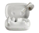 HP Poly Poly Voyager Free 60 UC M White Sand Earbuds +BT700 USB-C Adapter +Basic Charge Case