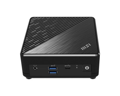 MSI Cubi N ADL 021US Intel® N N100 4 GB DDR4-SDRAM 128 GB SSD Windows 11 Pro Mini PC Black