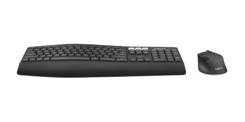 Logitech 920-008219 keyboard Mouse included Home RF Wireless + Bluetooth QWERTY English Black