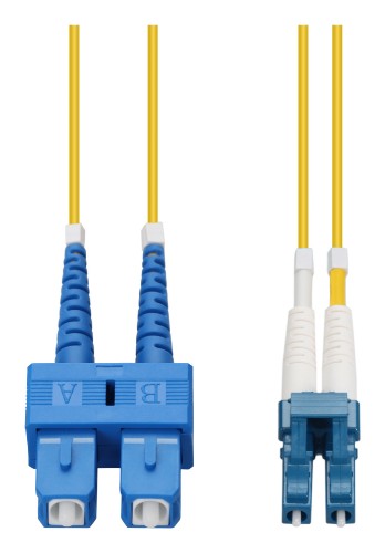 AddOn Networks ADD-SC-LC-10M9SMFP InfiniBand/fibre optic cable 393.7" (10 m) OFNR Yellow