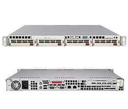 Supermicro SC813MFT-300C Rack Black