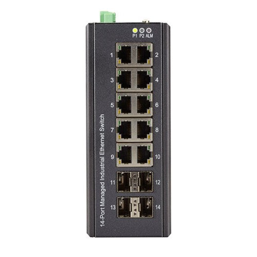 Black Box LIG1014A network switch Managed Gigabit Ethernet (10/100/1000)