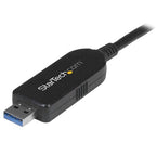 StarTech.com USB3LINK USB cable USB 3.2 Gen 1 (3.1 Gen 1) 70.9" (1.8 m) USB A Black