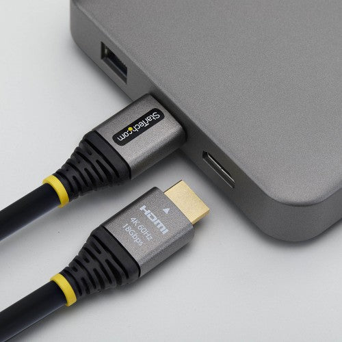 StarTech.com HDMMV25F HDMI cable 299.2" (7.6 m) HDMI Type A (Standard) Black, Silver
