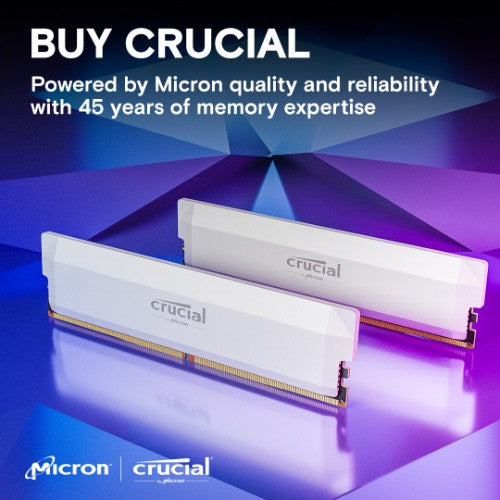 Crucial Pro CP16G60C36U5W memory module 16 GB 1 x 16 GB DDR5 6000 MHz