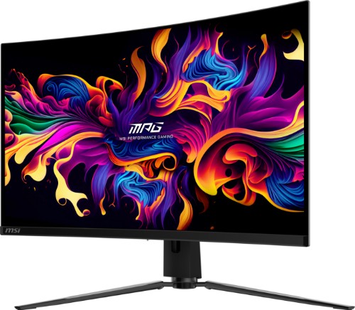 MSI MPG 321CURX QD-OLED computer monitor 31.5" 3840 x 2160 pixels 4K Ultra HD Black
