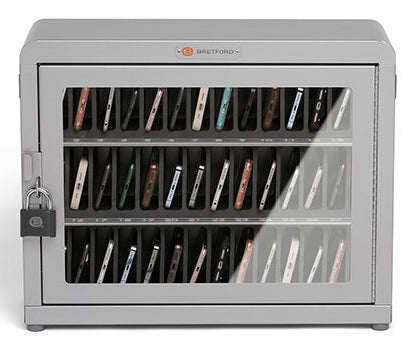 Bretford CUBE Phocus Station Portable device management cabinet Gray