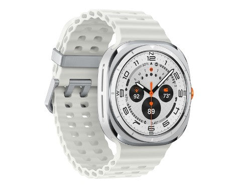 Samsung Galaxy Watch Ultra 1.5" AMOLED 47 mm Digital 480 x 480 pixels Touchscreen 4G Titanium, White Wi-Fi GPS (satellite)