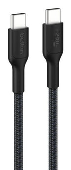 Belkin CAB025FQ1MBK USB cable 39.4" (1 m) USB C Black