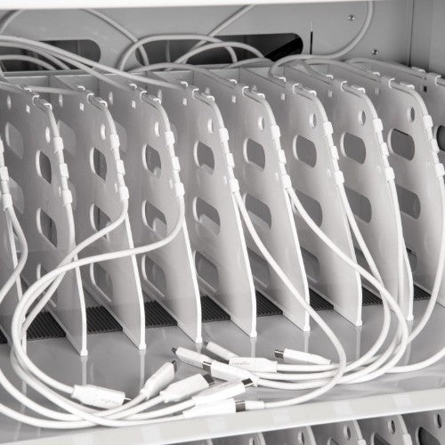 Rocstor VT0018-S1 portable device management cart/cabinet Black, Silver