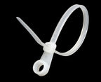 StarTech.com TCV155 cable tie Nylon White 100 pc(s)