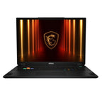MSI Stealth 18 HX AI A2XWJG-035US laptop Intel Core Ultra 9 275HX 18" UHD+ 64 GB DDR5-SDRAM 2 TB SSD NVIDIA GeForce RTX 5090 Wi-Fi 7 (802.11be) Windows 11 Pro Black