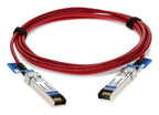 AddOn Networks SFP-H10GB-CU2-5M-RD-AO InfiniBand/fibre optic cable 98.4" (2.5 m) SFP+ DAC Red, Stainless steel