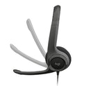 Logitech 981-000014 headphones/headset Wired Head-band Office/Call center USB Type-A Black