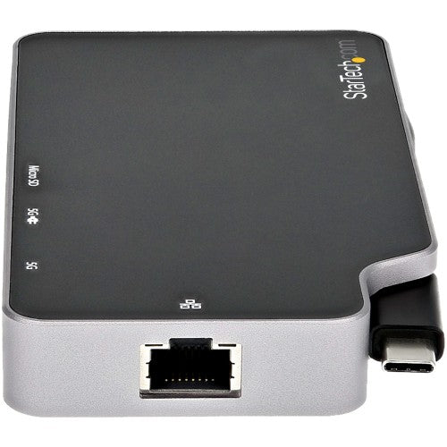 StarTech.com CDP2HVGUASPD laptop dock/port replicator Wired USB 3.2 Gen 2 (3.1 Gen 2) Type-C Black, Gray