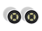 Monoprice 34707 loudspeaker 2-way White Wired 80 W