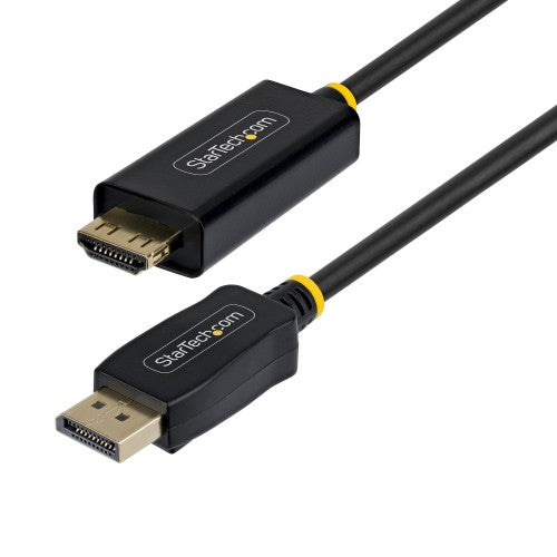 StarTech.com 3F-DP-HDMI-4K60-GR video cable adapter 35.4" (0.9 m) DisplayPort HDMI Type A (Standard) Black