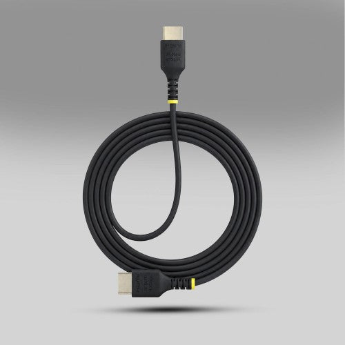 StarTech.com HDMI21-CBL-SLIM-50C HDMI cable 19.7" (0.5 m) HDMI Type A (Standard) Black