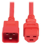 Eaton P035-003-ARD power cable Red 35.4" (0.9 m) IEC C20 C21 coupler