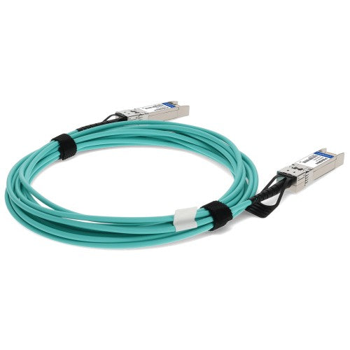 AddOn Networks SFP-10GB-AOC8M-IN-AO InfiniBand/fibre optic cable 315" (8 m) SFP+ AOC Aqua color
