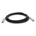 AddOn Networks FG-TRAN-QSFP+SR-PDAC50CM-AO InfiniBand/fibre optic cable 19.7" (0.5 m) Black, Silver