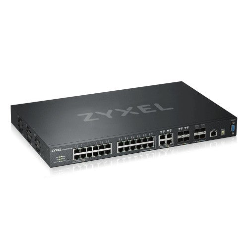 Zyxel XGS4600-32 network switch Managed L3 Gigabit Ethernet (10/100/1000) 1U Black